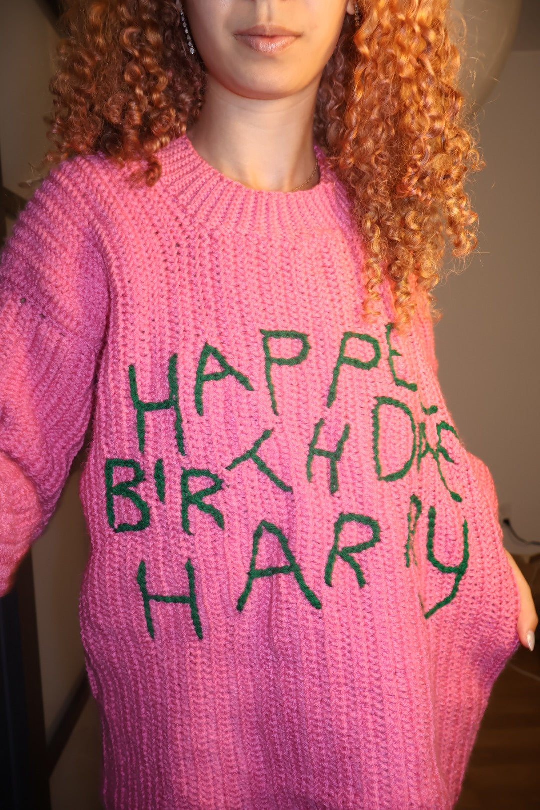 Happee Birthdae Harry Crochet Sweater Pattern