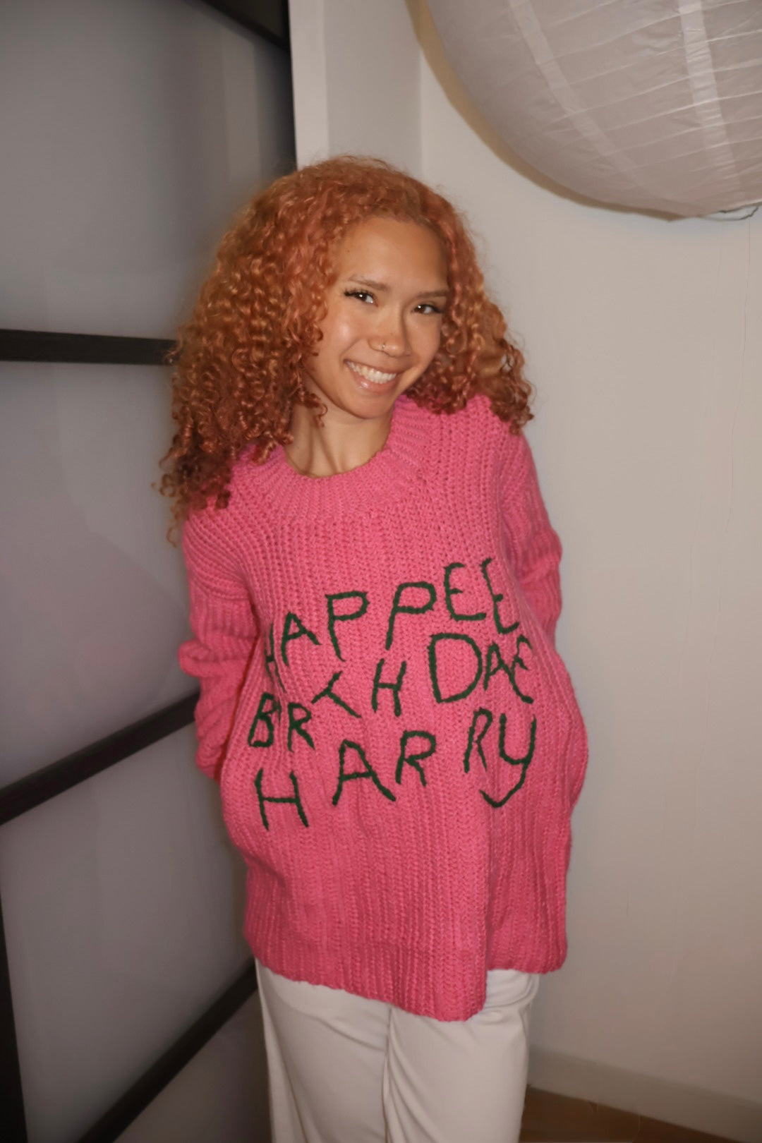 Happee Birthdae Harry Crochet Sweater Pattern