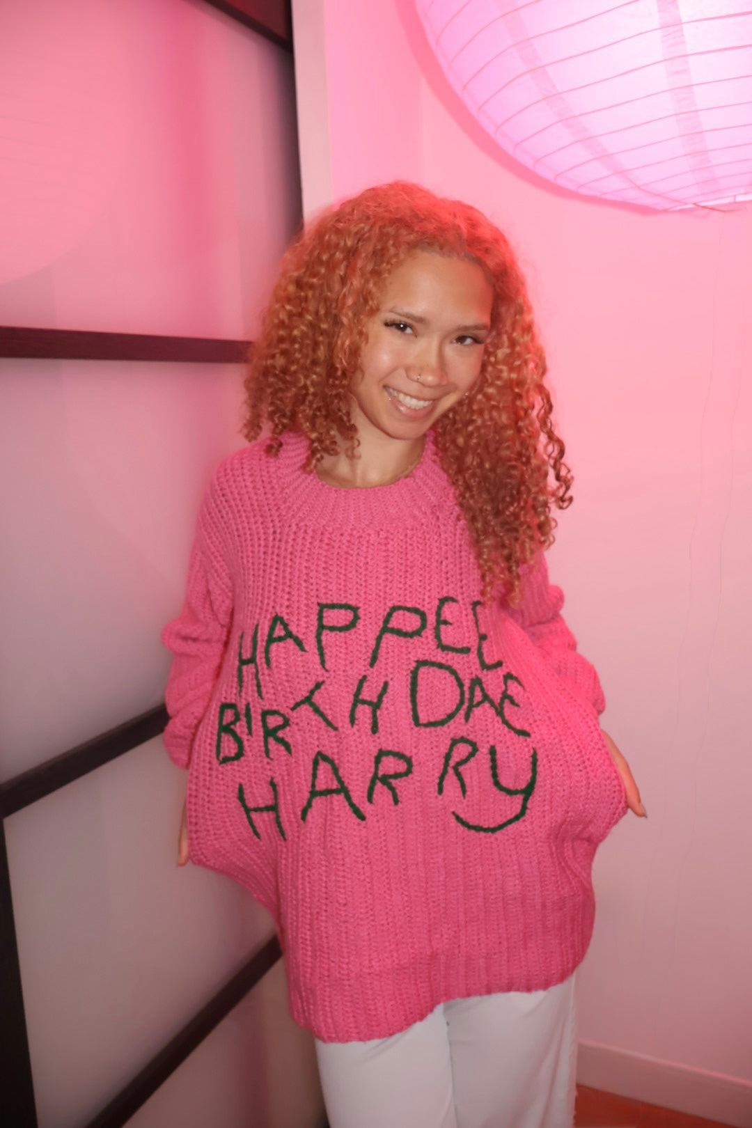 Happee Birthdae Harry Crochet Sweater Pattern