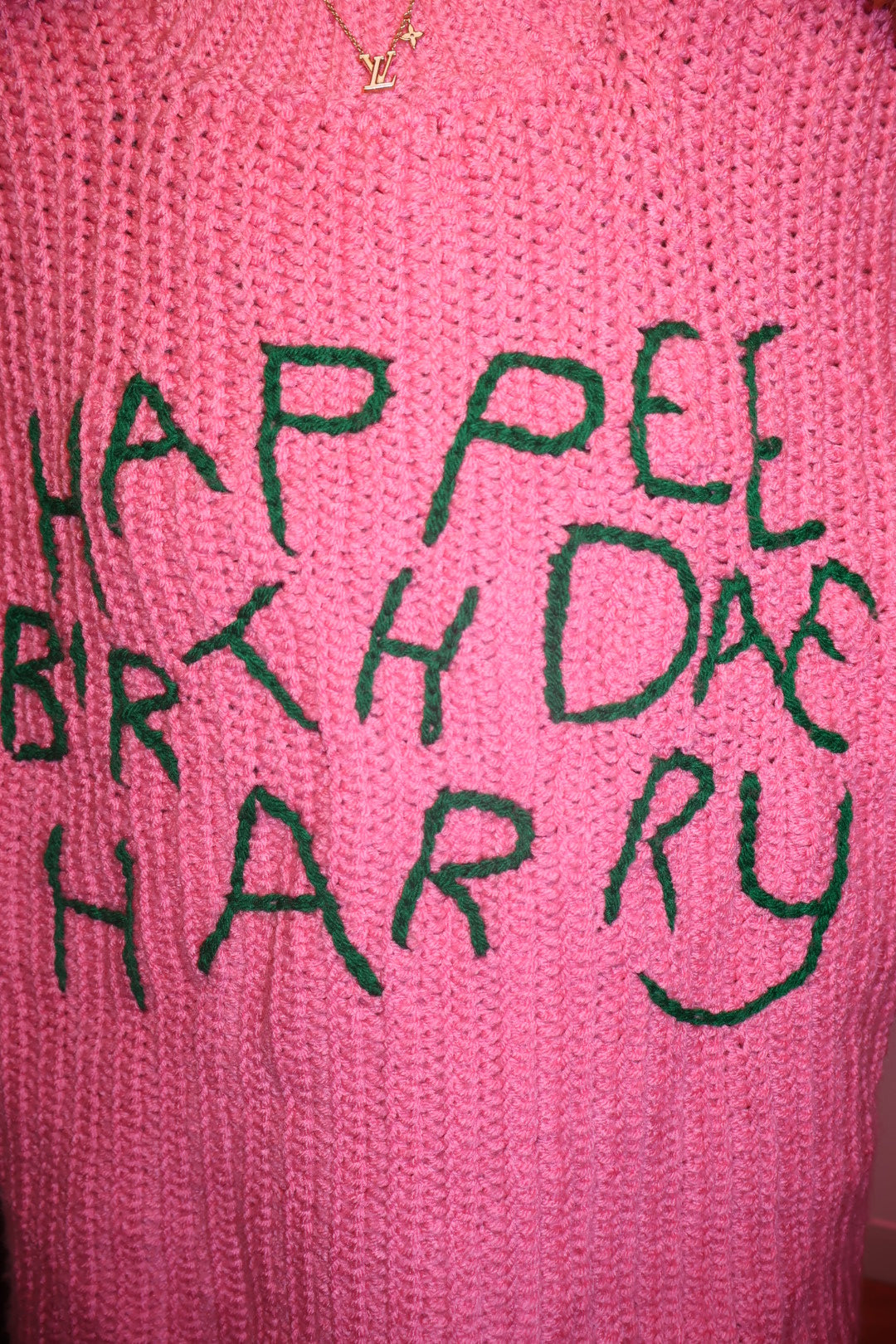 Happee Birthdae Harry Crochet Sweater Pattern
