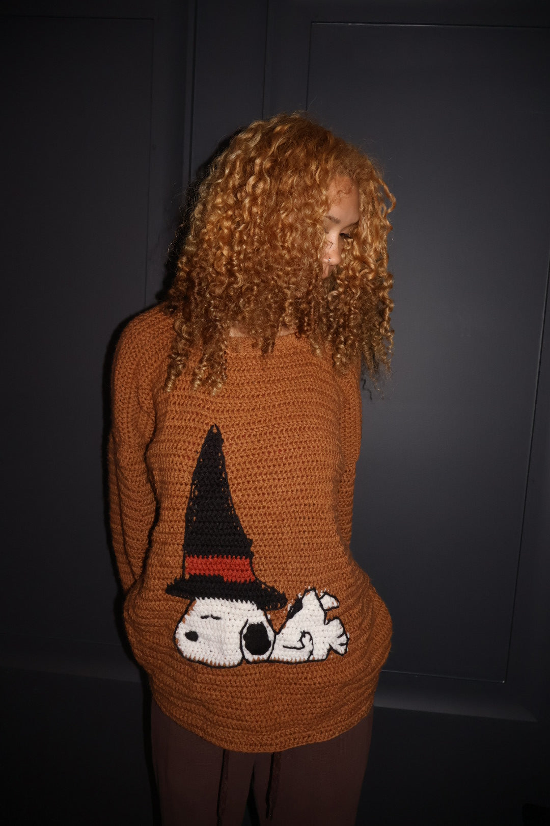 Witch Snoopy Sweater Pattern
