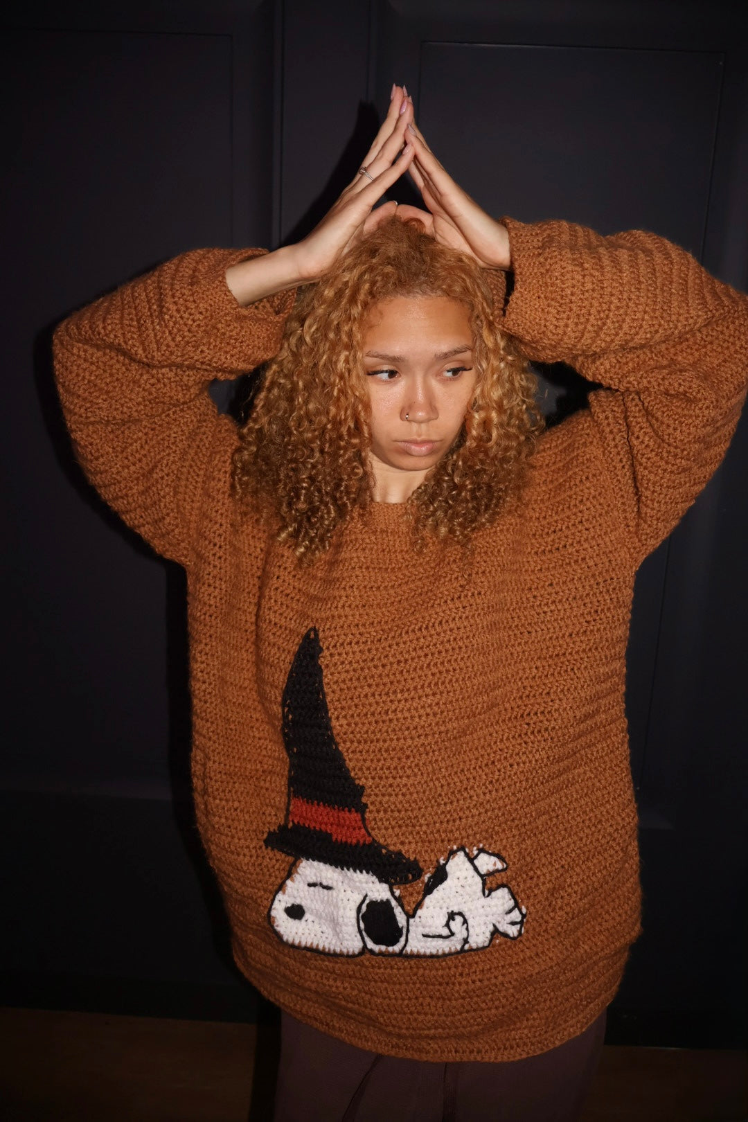Witch Snoopy Sweater Pattern