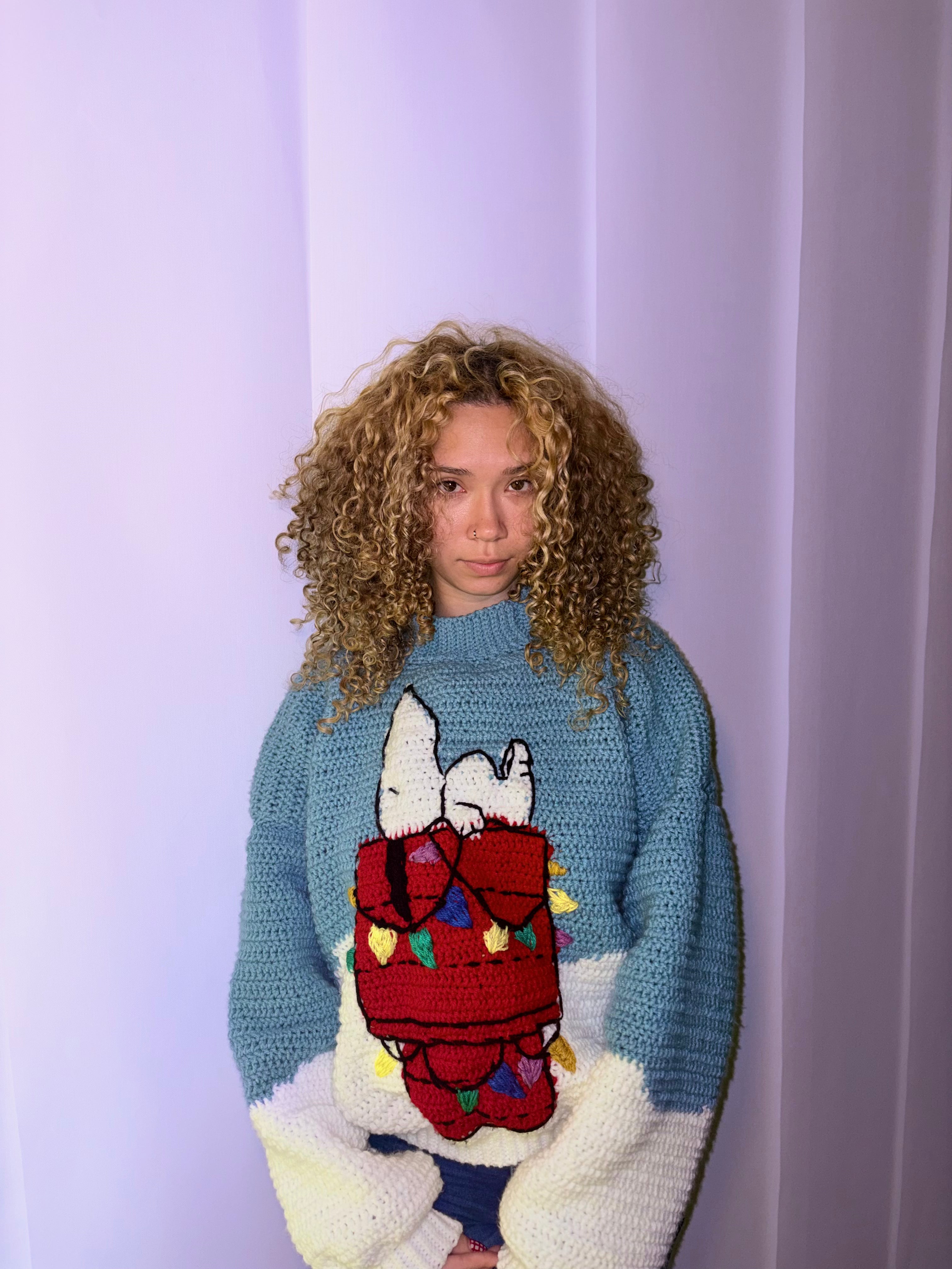 Snoopy Christmas Sweater Pattern