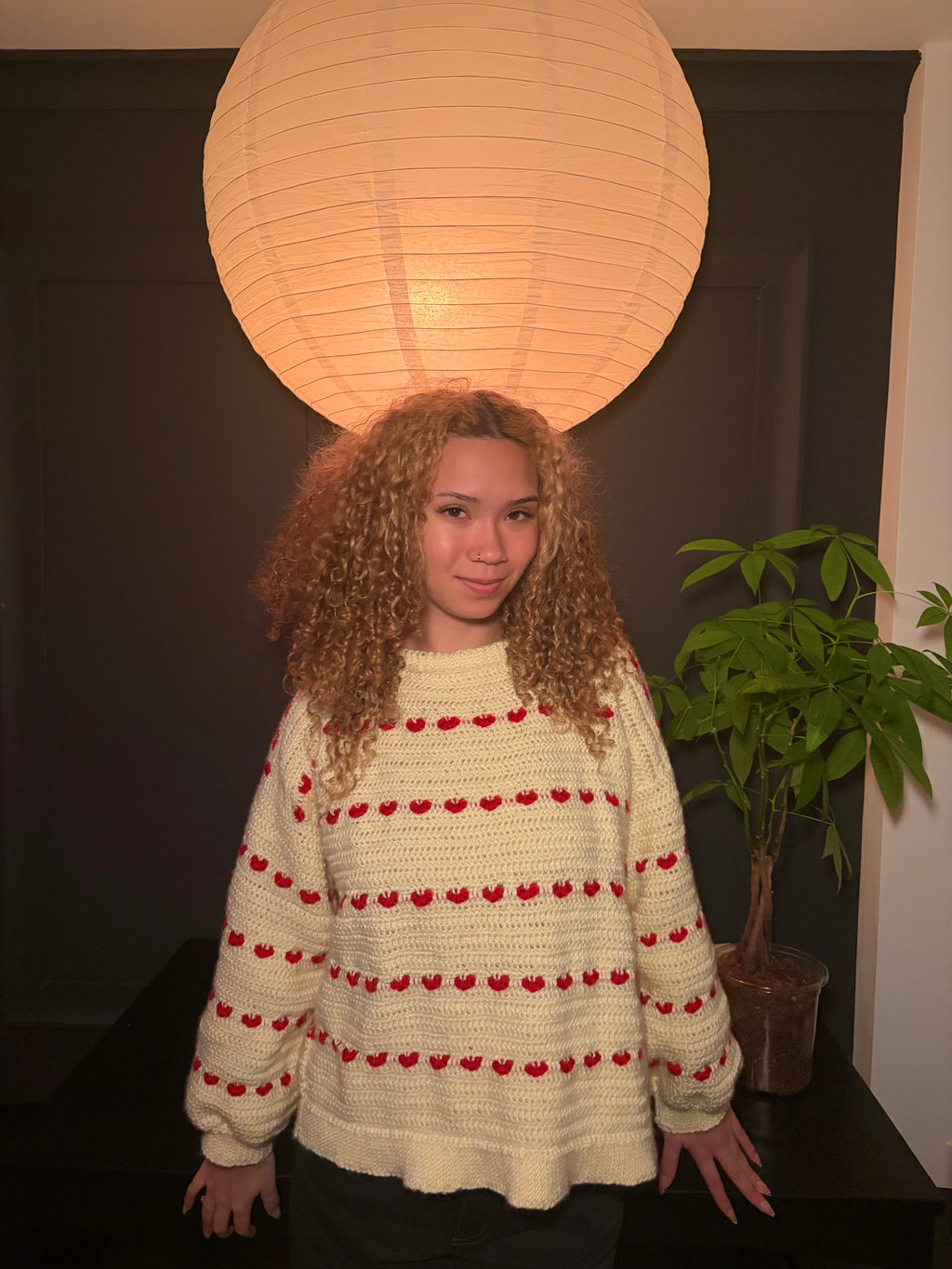 Valentines Heart Sweater Pattern