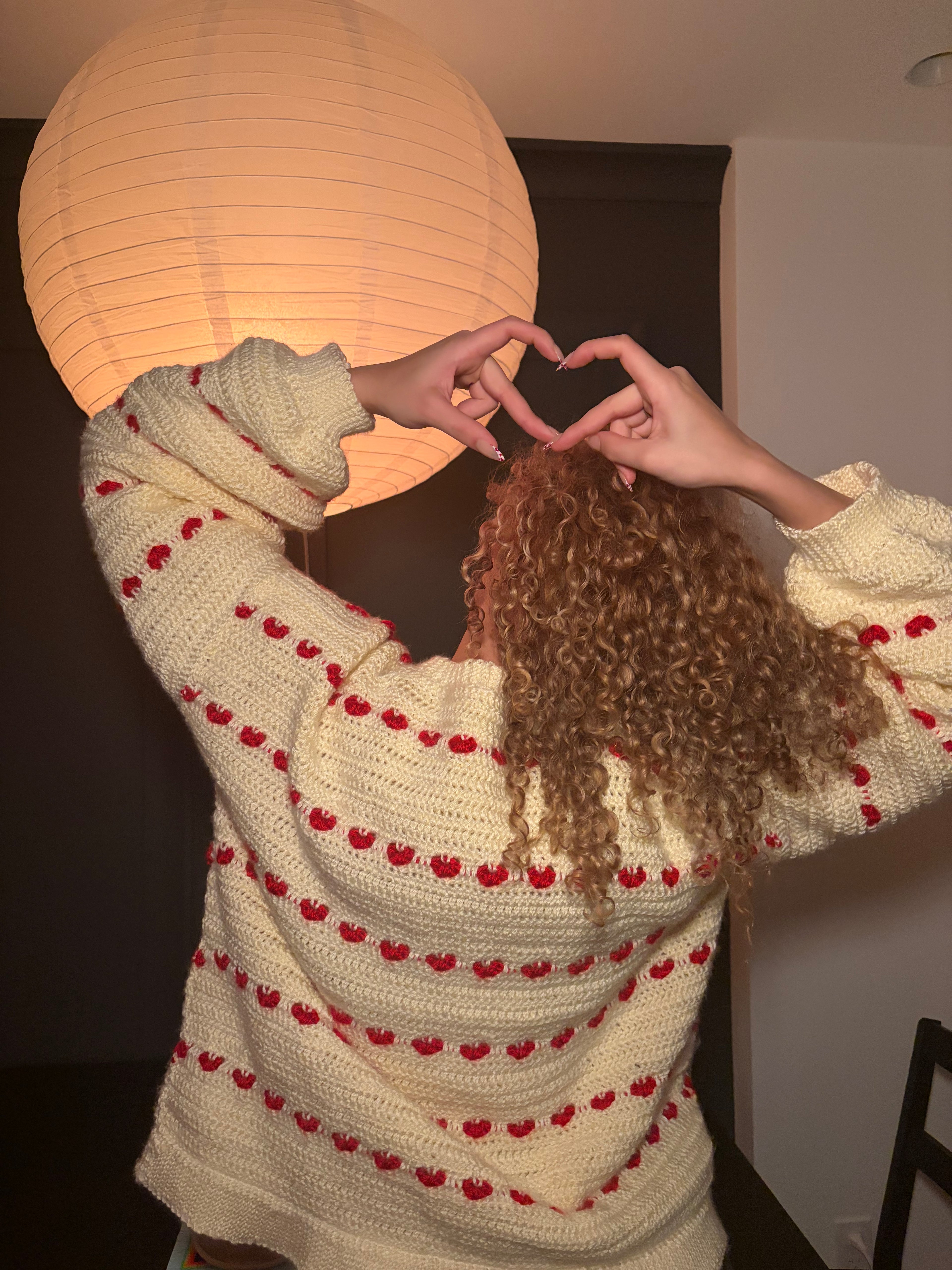 Valentines Heart Sweater Pattern